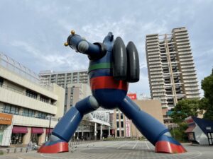 【モニュメント】鉄人28号　街中の公園に出現って、こんなんエグイわ！