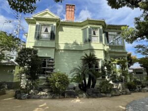 【北野異人館】「萌黄の館」　えっ！最後の住民は元神戸電鉄の社長さん