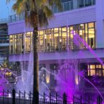 【メリケンパーク】『ノートルダム神戸』　この噴水グルングルンてエグいわ