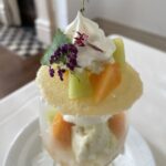 【期間限定】『ムーア邸のメロンパフェ』日曜の朝一番最前列に並んで、やっと食べることができましたｗ