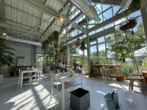 神戸・北野『SOLA CAFE (そらカフェ)』　グラスハウスでランチ、最高やん。
