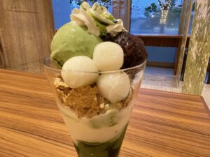 抹茶スイーツ『ナナズグリーンティー　神戸ハーバーランド店』