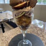 『カファレル　神戸北野本店』イチジクのパフェが登場してた